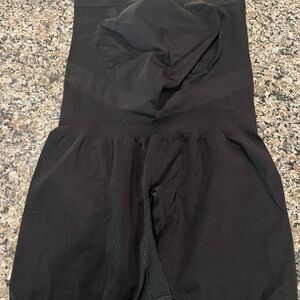 Black Maternity Shapewear Shorts